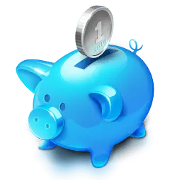 Piggy Bank - bank - money - Transparent Layer PNG