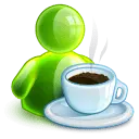 Coffee Cup Person - icon - Free PNG