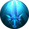 Frost Tooth - glowing - Transparent Layer PNG