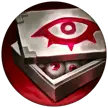Eye Patch Box - red - Free PNG