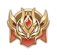 Lion Crest - gemstone - PNG