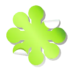 Green Snowflake Logo - logo - Transparent Layer PNG