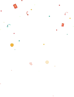 Colorful Confetti - holiday - PNG