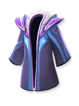 Purple Cloak - mysterious - Transparent Layer PNG