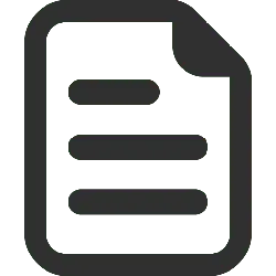 Document Icon - Fast Download PNG