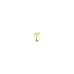 Yellow Flower - simple - Recommended PNG