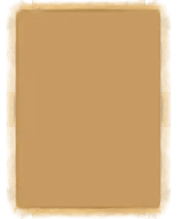 Brown Rectangle Frame - brown tone - High Resolution PNG
