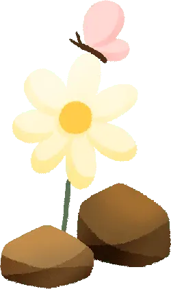 Butterfly and Flower - nature - No Watermark PNG