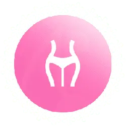 Pink Circular Logo - female - High Resolution PNG