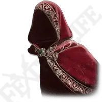Red Cloak - decoration - PNG