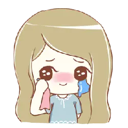 Crying Girl - Free for Commercial Use PNG