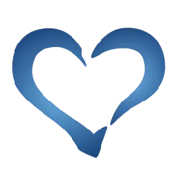 Blue Heart Shape Pattern - abstract - No Watermark PNG