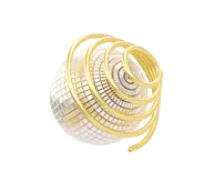 Globe - gold - globe - PNG Images