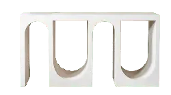 White Sculpture - geometric - Free PNG