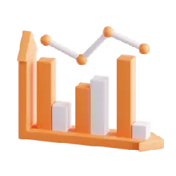 Bar Chart - data - statistics - Transparent Layer PNG