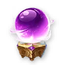 Purple Crystal Ball - treasure - Transparent Layer PNG