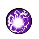 Purple Energy Ball - sphere - No Background PNG