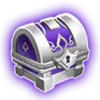Chest - game prop - purple - No Watermark PNG