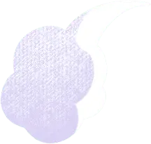 Cloud - simple - violet - No Watermark PNG