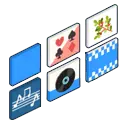 Blue Square - shape - abstract - Lossless PNG