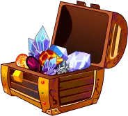 Treasure Chest - wooden - Fast Download PNG