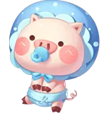 Helmeted Piglet - helmet - High Resolution PNG