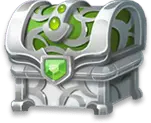 Green Gem Chest - treasure - Free PNG