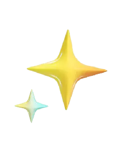 Star - shining - blue - Transparent Background PNG