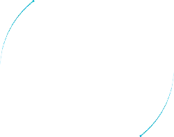 Blue Arc Pattern - minimalist - Free PNG