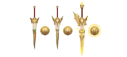 Golden Sword - No Watermark PNG