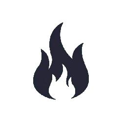 Flame Icon - Curated PNG