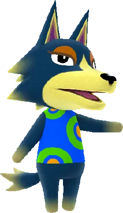 Blue Wolf - role-playing - No Watermark PNG