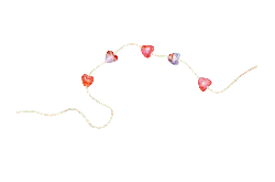 Heart-shaped Necklace - violet - Free PNG