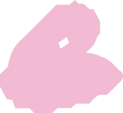 Pink Irregular Shape - irregular - High Resolution PNG