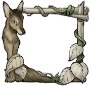 Fox - leaves - High Resolution PNG