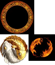 Dragon Pattern - gold - Designer's Pick PNG