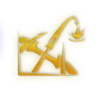 Golden Arrow Logo - graphic - No Watermark PNG