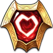 Heart-shaped badge - heart shape - High Resolution PNG