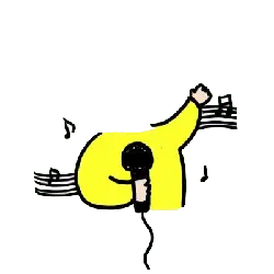 Singing Character - music - No Watermark PNG