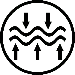 Wave Arrow Symbol - symbol - No Watermark PNG