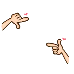 Heart Hand Sign - heart hand sign - Free Download PNG