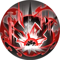 Red Energy Storm - art - High Resolution PNG