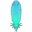 Feather - nature - gradient - Transparent Background PNG