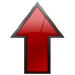 Red Arrow - indication - forward - Free PNG