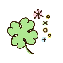 Four Leaf Clover - lucky - pattern - High Resolution PNG