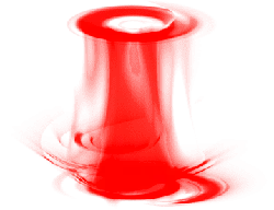 Red Halo - halo - abstract - No Background PNG