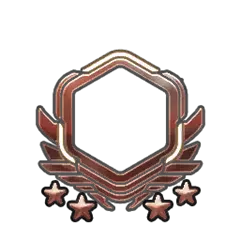 Hexagonal Emblem - stars - Lossless PNG