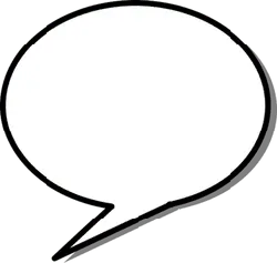 Speech Bubble - dialogue - information - PNG