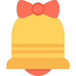 Bell - holiday - decorative item - Lossless PNG