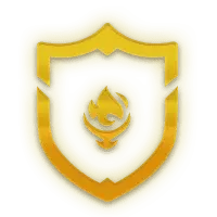 Flame Shield - emblem - PNG